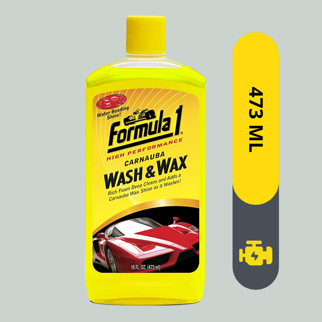 Formula 1 Carnauba Wash & Wax Car Shampoo 473ml