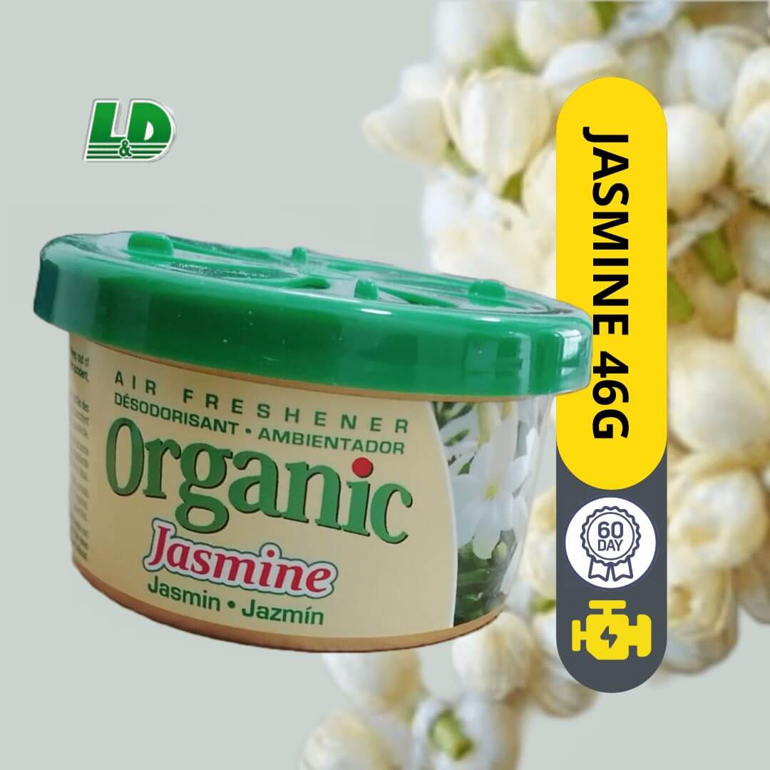 LD Organic Car Perfume Fragrance 46g 60Days Jasmine