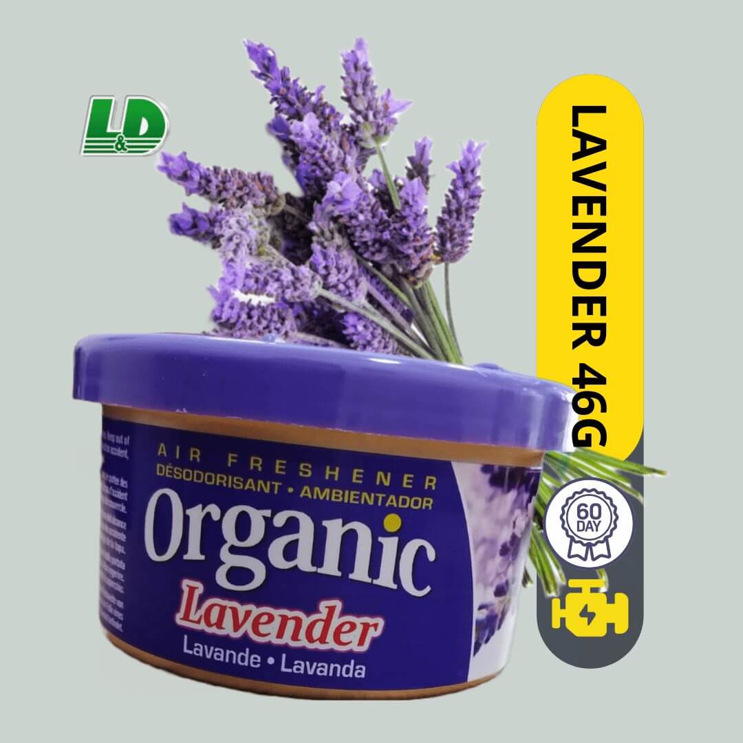 LD Organic Car Perfume Fragrance 46g 60Days Lavender