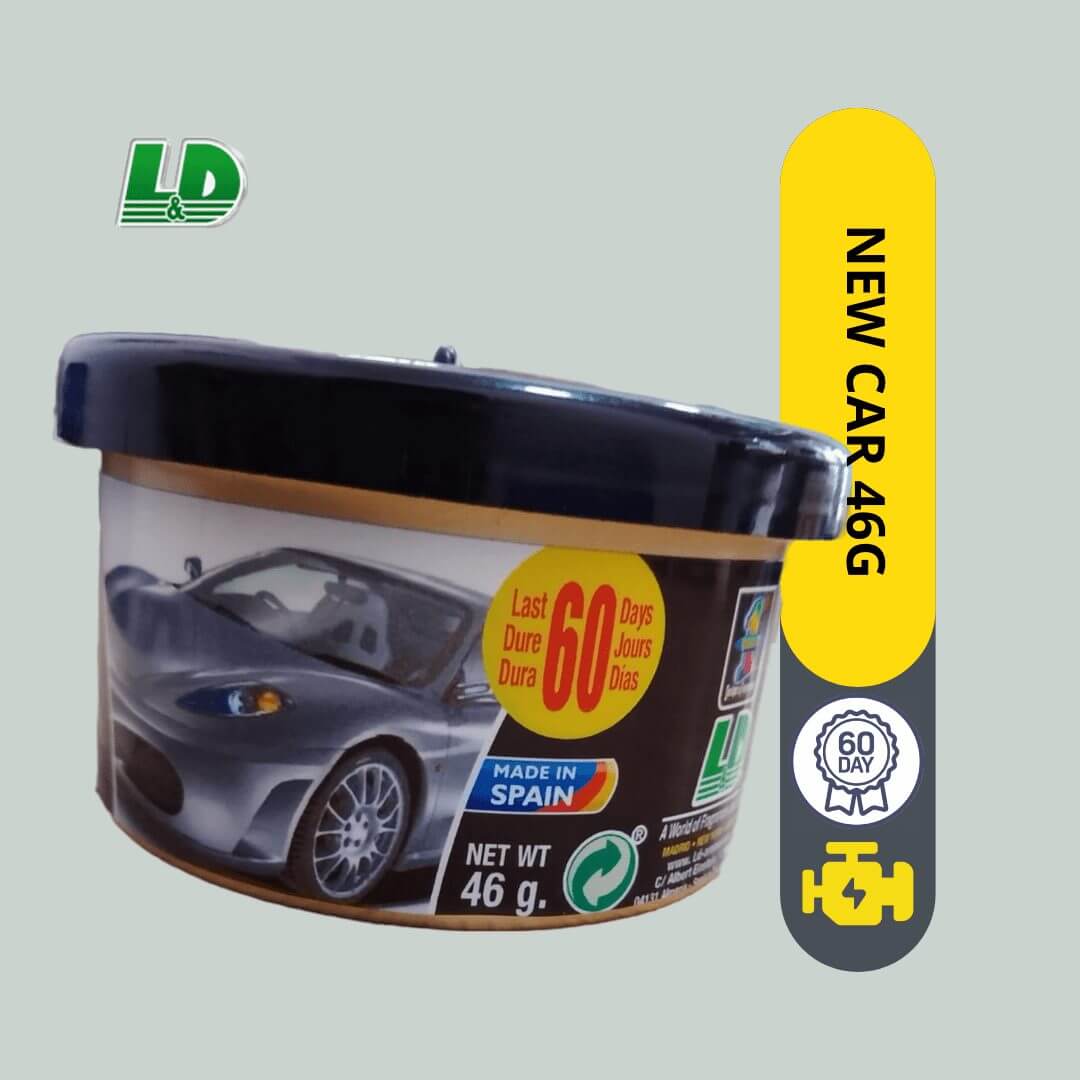 LD Organic Car Perfume Fragrance 46g 60Days New Car