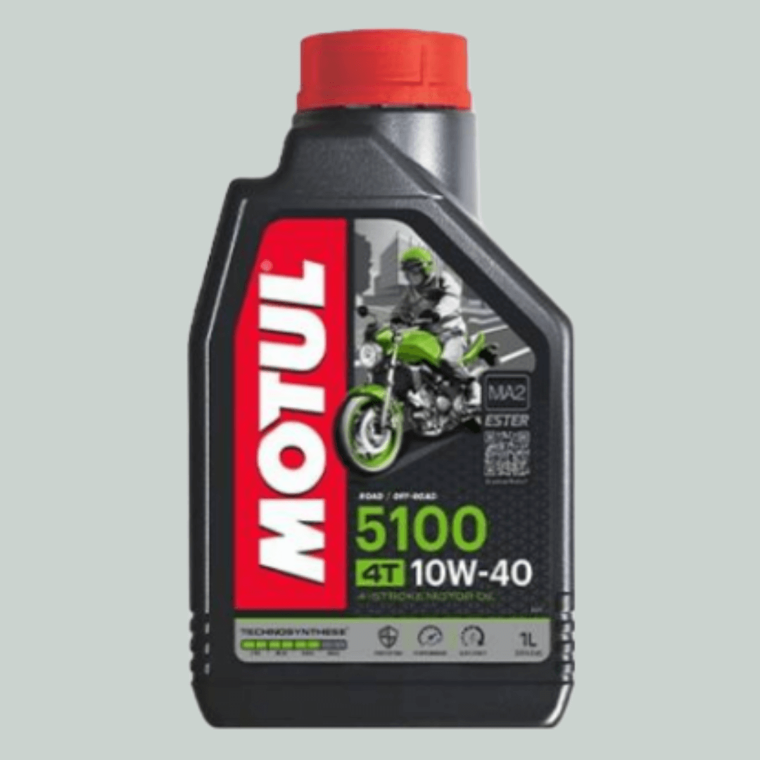 Motul 5100 4T 10W-40 Semi Synthetic Engine Oil for Bikes 1L