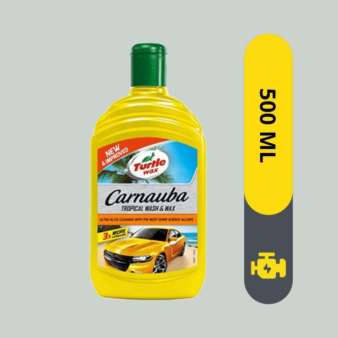 Turtle Wax Carnauba Tropical Wash & Wax Car Shampoo 500ML