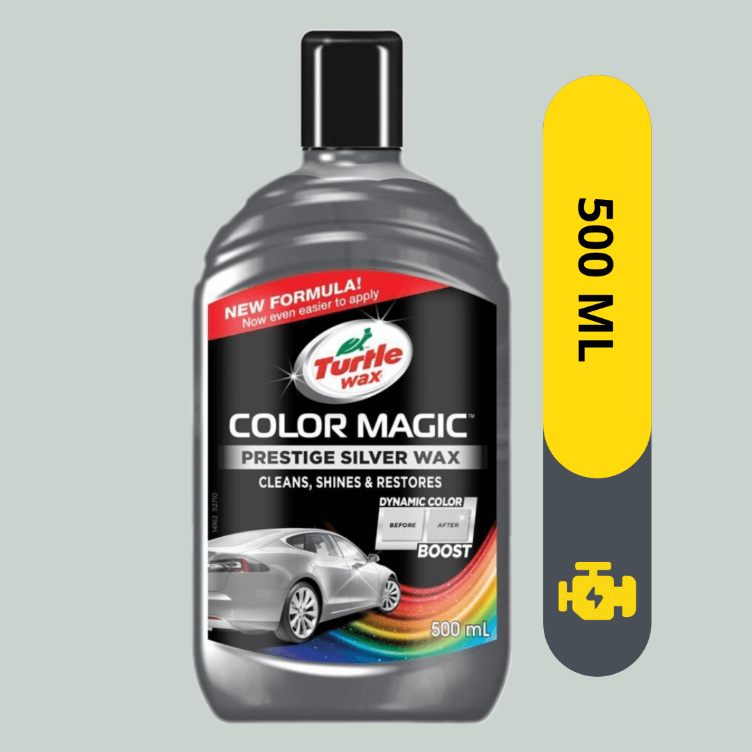 Turtle Wax Color Magic Prestige Silver Car Polish 500ml
