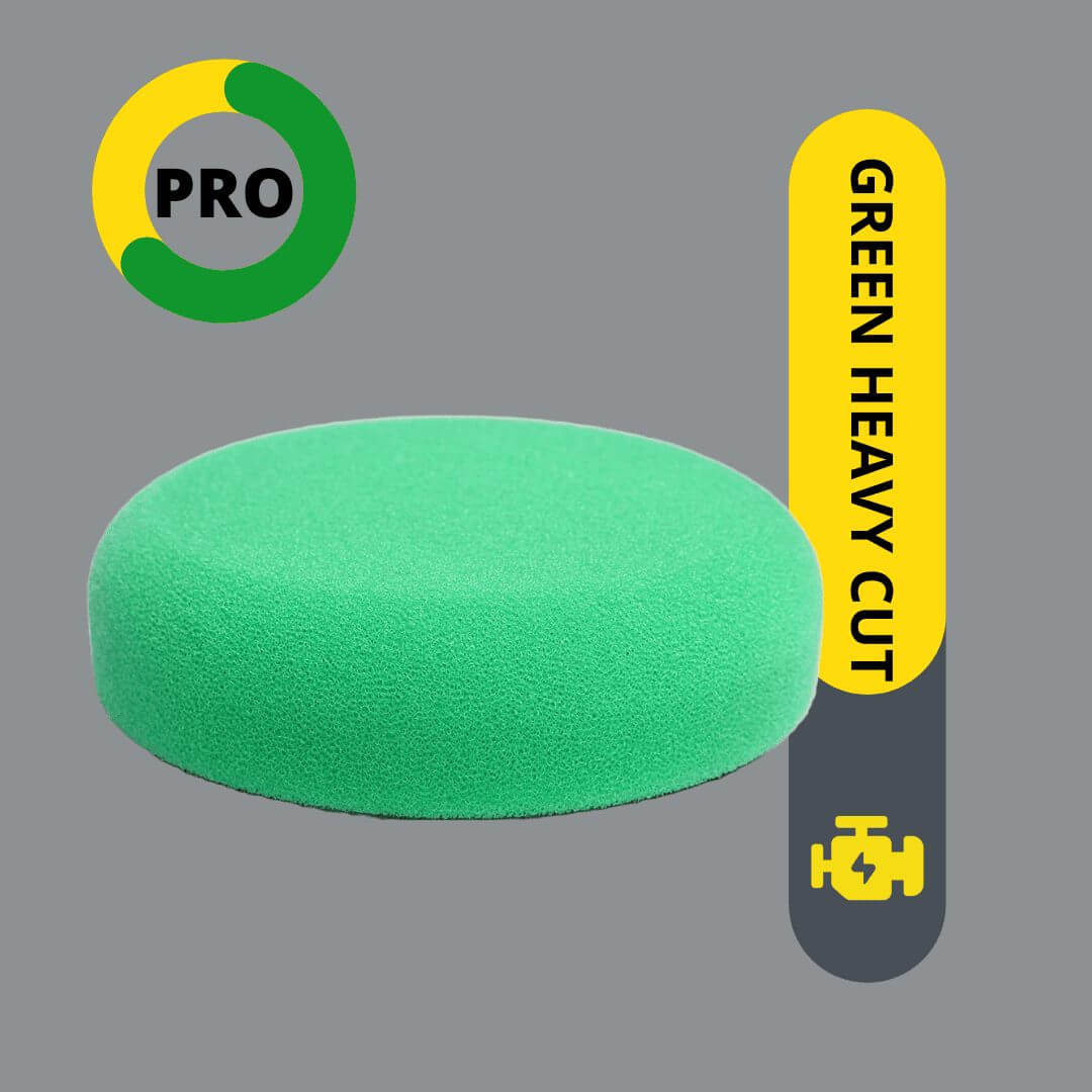 Turtle Wax Foam Pad Green Heavy Cut 7Inch