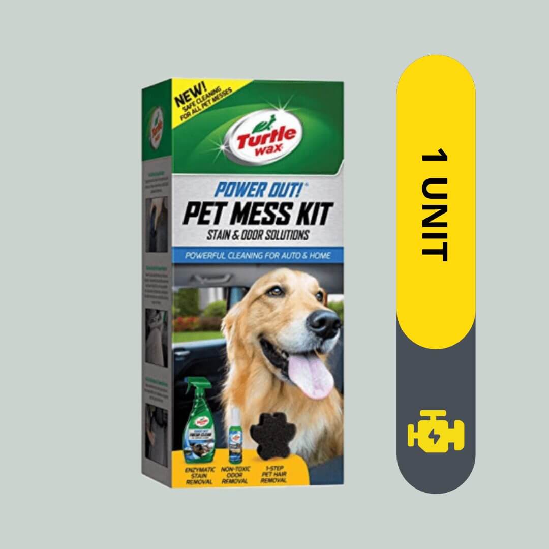 Turtle Wax Power Out Pet Mess Cleaning Kit
