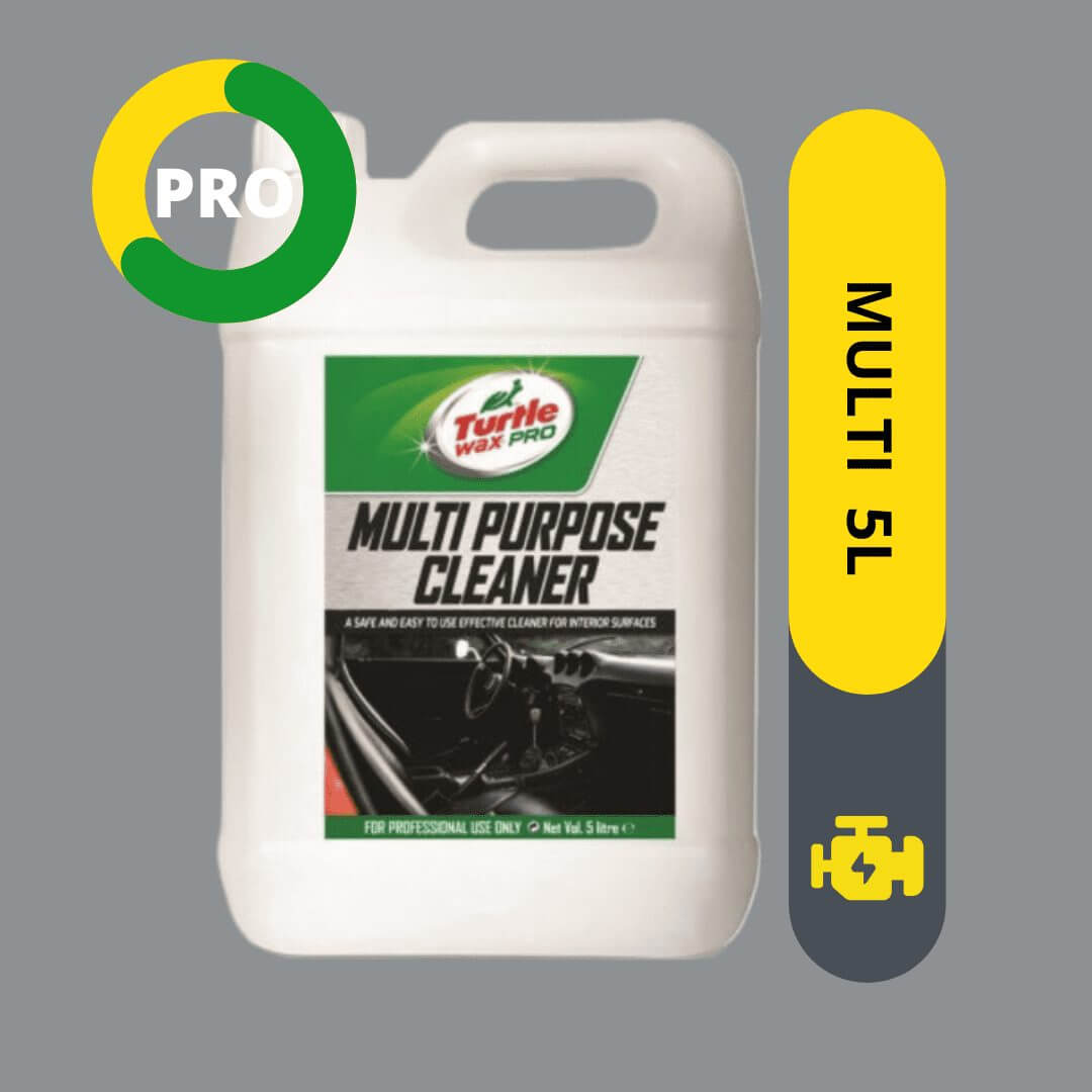 Turtle Wax Pro Multi Purpose Cleaner Car Shampoo 5L