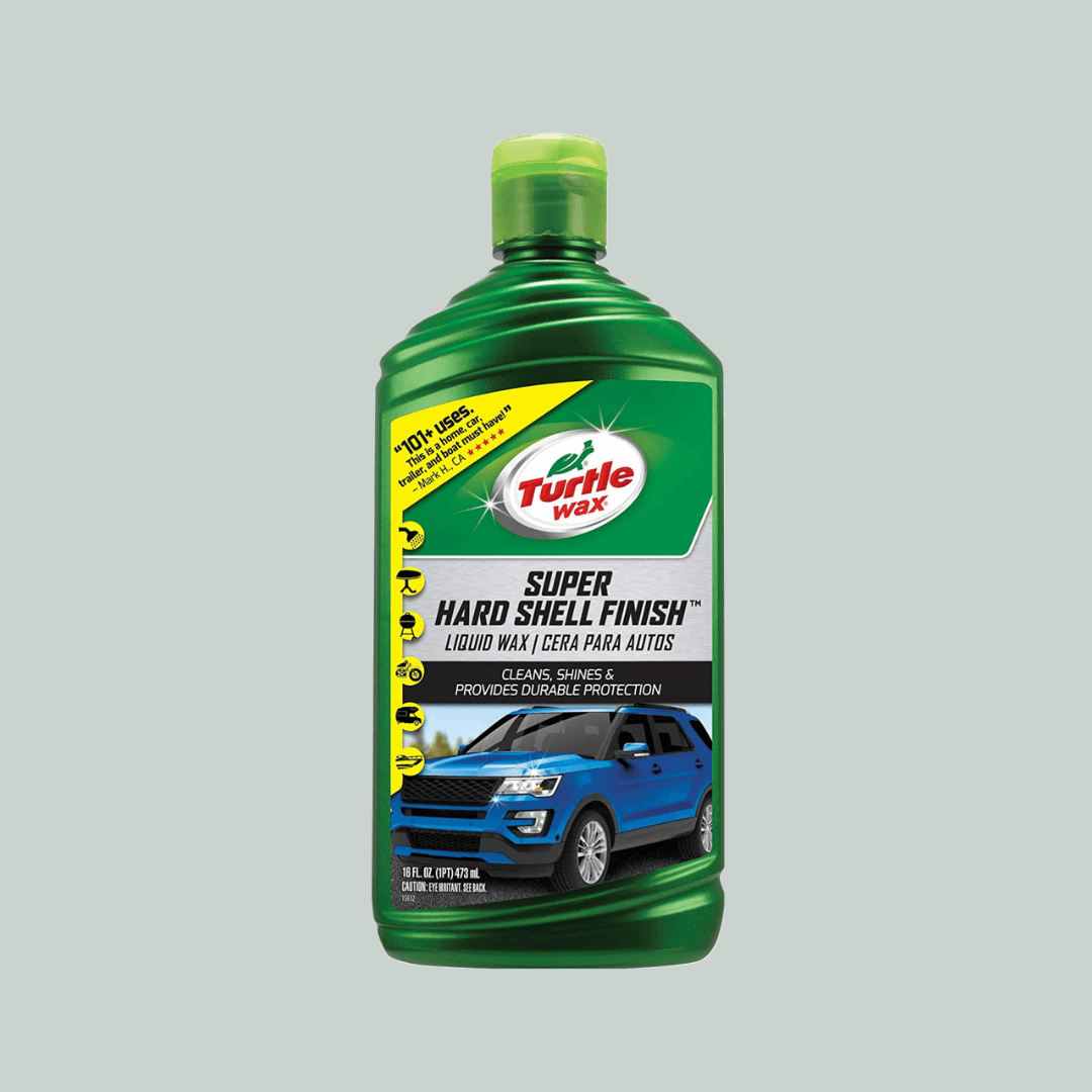 Turtle Wax Super Hard Shell Finish Liquid Wax Car Polish 473ml
